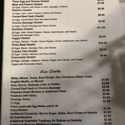 Corner Cafe - Menu