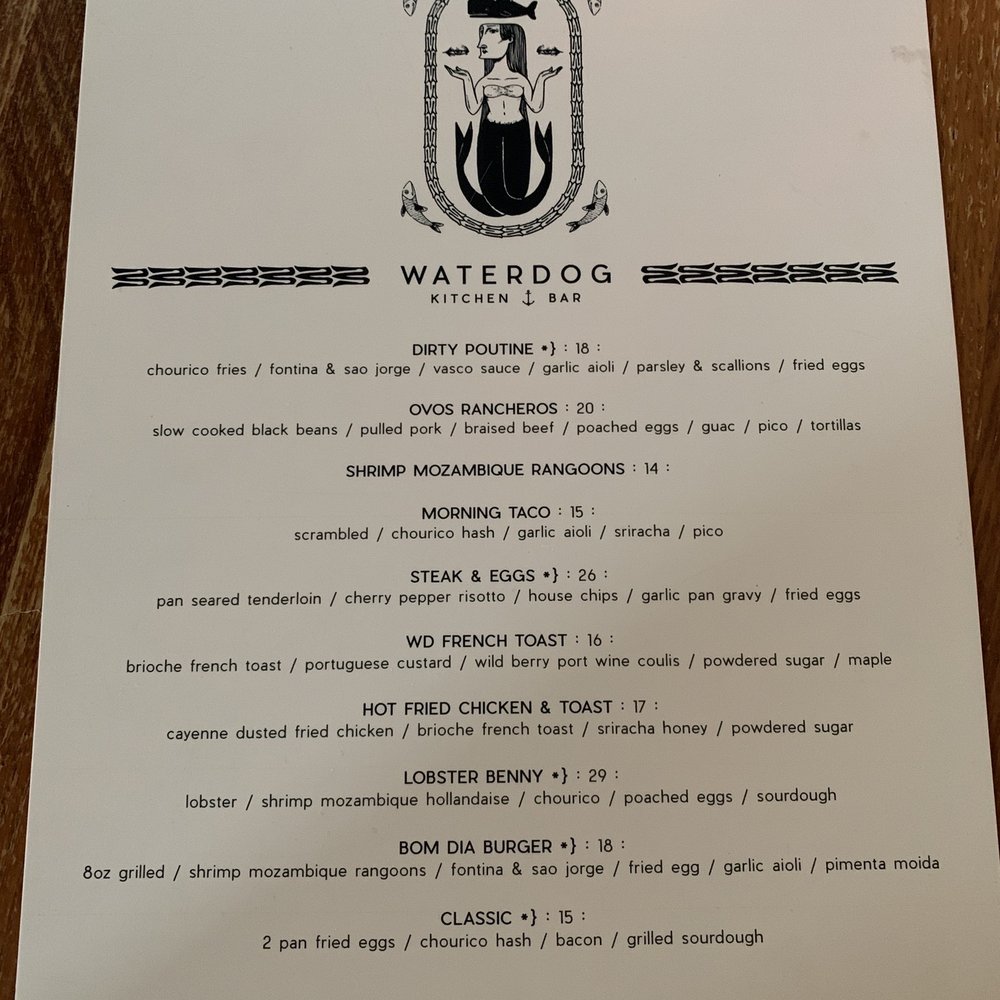 Waterdog Kitchen + Bar - Menu Jan 2023 - American Near Me - Warren, Rhode Island Waterdog Kitchen + Bar - Menu Jan 2023 - American Near Me - Warren, Rhode Island