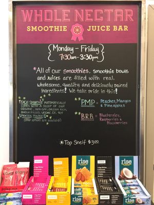 Whole Nectar Smoothie Bar by null