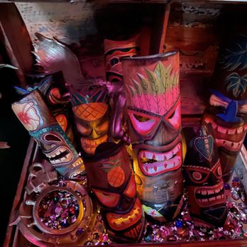 ShipWreck - a chest full of tiki masks - Tiki Bars Near Me - Fort Worth, Texas ShipWreck - a chest full of tiki masks - Tiki Bars Near Me - Fort Worth, Texas
