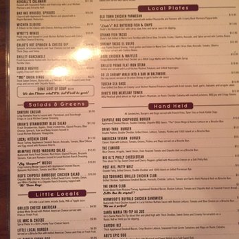 Local Kitchen - Menu - Cocktail Bars Near Me - Torrance, California