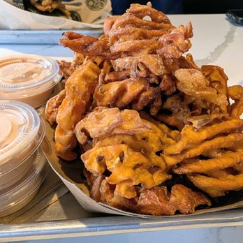 The Stand - American Classics Redefined - Sweet Potato Fries - New American Near Me - Valencia, California The Stand - American Classics Redefined - Sweet Potato Fries - New American Near Me - Valencia, California