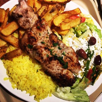Joe's Hamburgers - Chicken Kebab dinner with half rice, half fries - Burgers Near Me - Richmond Hill, Ontario Joe's Hamburgers - Chicken Kebab dinner with half rice, half fries - Burgers Near Me - Richmond Hill, Ontario