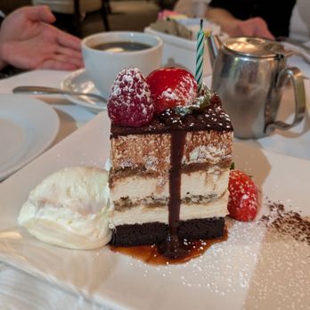 La Coquille - Tiramisu, dessert of the day - French Near Me - Manhasset, New York La Coquille - Tiramisu, dessert of the day - French Near Me - Manhasset, New York