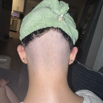 Supercuts - My hair after Melinda shaved it. - Hair Salons Near Me - DESTIN, Florida