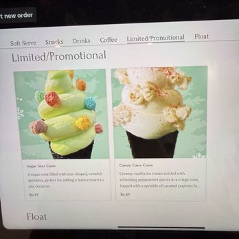 Nobibi - Menu as of 1/2025 - Ice Cream & Frozen Yogurt Near Me - San Diego, California