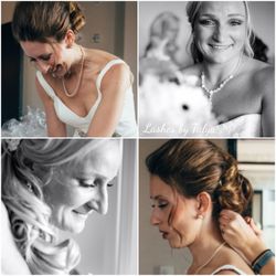 As You Wish - Brides with lash extensions.