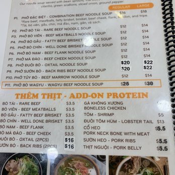 Phở Nhớ - Menu - Noodles Near Me - Albuquerque, New Mexico