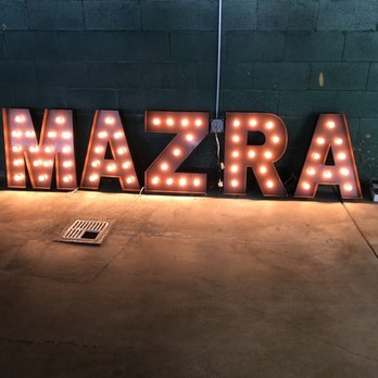 Mazra - Sign - Middle Eastern Near Me - San Bruno, California