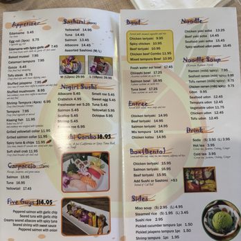 Orange Roll & Sushi - Menu - Sushi Bars Near Me - Anaheim, California