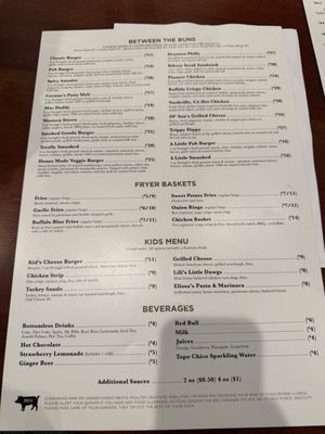Menu photo 3 Cavana's Pub & Grub Sutter Creek, CA