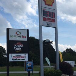 Shell Gasoline - Signs as you pull up!