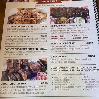 Famous Dave's - Menu - Barbeque Near Me - Rancho Cucamonga, California Famous Dave's - Menu - Barbeque Near Me - Rancho Cucamonga, California