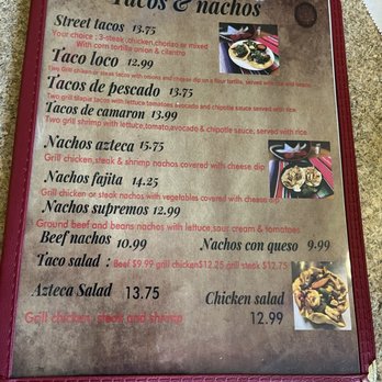 El Azteca Mexican Restaurant - Menú - Mexican Near Me - Hinton, West Virginia El Azteca Mexican Restaurant - Menú - Mexican Near Me - Hinton, West Virginia