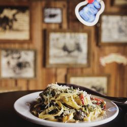Great food in an authentic Western environment.