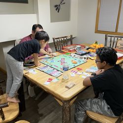 Rams Horn Village Resort - Their clubhouse has a lot of games and DVDs' you can check out.