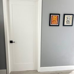 Picture Perfect Handyman - New doors with trim and paint
