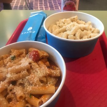 Spago - The one in the left is the rigatoni and Neapolitan and the one on the right is rigatoni and Alfredo. - Italian Near Me - Beverly Hills, NSW Spago - The one in the left is the rigatoni and Neapolitan and the one on the right is rigatoni and Alfredo. - Italian Near Me - Beverly Hills, NSW