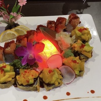 Ninja Sushi - Fire Tuna and Godzilla Rolls - Japanese Near Me - Colesville, Maryland Ninja Sushi - Fire Tuna and Godzilla Rolls - Japanese Near Me - Colesville, Maryland