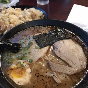 Mirin Cafe - Black Garlic Tonkotsu with pork - Japanese Near Me - Escondido, California