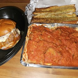 Zo's Place - Jr. Roast Beef/ Eggplant with Spaghetti
