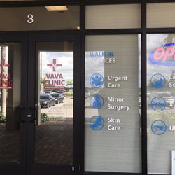 Vava Clinic - Front door; open from 8a-5p Monday through Friday for primary care and walk in visits.