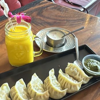Karahi Adda - Chicken momo and mango lassi - Pakistani Near Me - Westbury, New York