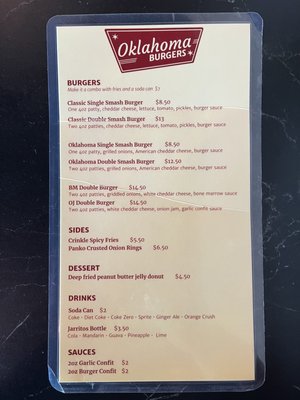 Menu photo 3 Oklahoma Burgers Mississauga, ON Menu photo 3 Oklahoma Burgers Mississauga, ON