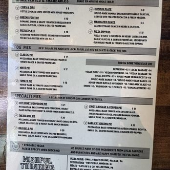 Wishful Thinking Brewing - Food menu - Brewpubs Near Me - Riegelsville, Pennsylvania Wishful Thinking Brewing - Food menu - Brewpubs Near Me - Riegelsville, Pennsylvania