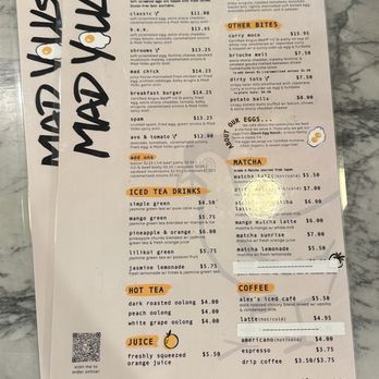 Mad Yolks - Pacific - menu - Breakfast & Brunch Near Me - Santa Cruz, California Mad Yolks - Pacific - menu - Breakfast & Brunch Near Me - Santa Cruz, California