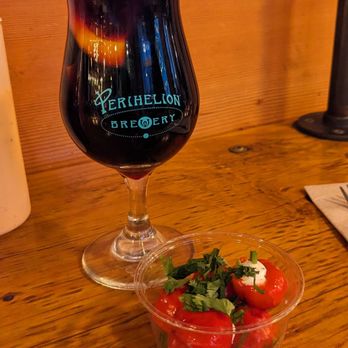 Perihelion Brewery - Glogg and stuffed peppers - Burgers Near Me - Seattle, Washington