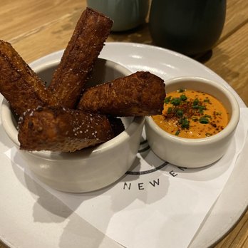 Chickadee - Chickpea Panisse Fries - New American Near Me - Boston, Massachusetts Chickadee - Chickpea Panisse Fries - New American Near Me - Boston, Massachusetts
