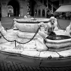 Fontana Contarini - Fontana Contarini in Piazza Vecchia, Città Alta, Bergamo