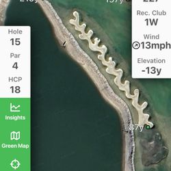 Ambassador Golf Club - Check out those wind speeds.