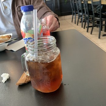 El Pegao Restaurant - Dinks in mason jar mugs - Latin American Near Me - Orange Park, Florida El Pegao Restaurant - Dinks in mason jar mugs - Latin American Near Me - Orange Park, Florida