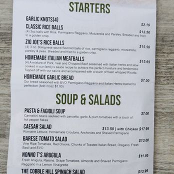Zio Joe's Pizza - Menu - Pizza Near Me - Greenacres, Florida