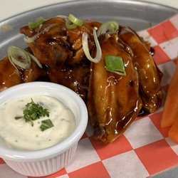 Whiskey Soy BBQ wings