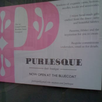 Purlesque - Fabric Stores Near Me - Liverpool, XMS Purlesque - Fabric Stores Near Me - Liverpool, XMS