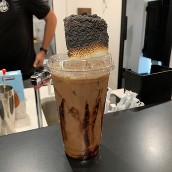 Wee Bean Coffee Roasters - Toasted marshmallow latte with almond milk. - Cafes Near Me - La Plata, Maryland Wee Bean Coffee Roasters - Toasted marshmallow latte with almond milk. - Cafes Near Me - La Plata, Maryland