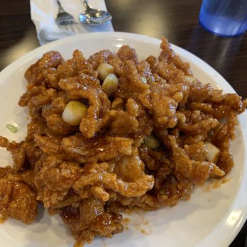 Happy Bee Kitchen - 805. Orange Chicken - Chinese Near Me - Artesia, California
