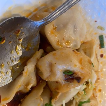 Little Chengdu - Spicy dumplings (hot oil) - Szechuan Near Me - Millbrae, California Little Chengdu - Spicy dumplings (hot oil) - Szechuan Near Me - Millbrae, California