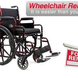 MCS - Wheelchair rentals available. We can deliver them to you or you can pick them up at our showroom