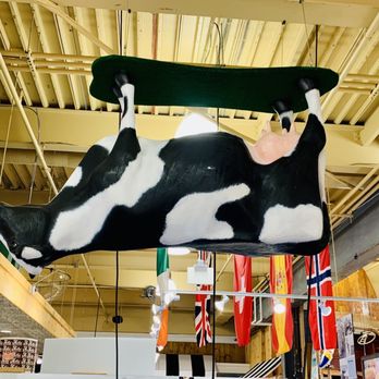 Stew Leonard’s - Paramus Park Mall - Upside down cow. - Grocery Near Me - Paramus, New Jersey Stew Leonard’s - Paramus Park Mall - Upside down cow. - Grocery Near Me - Paramus, New Jersey