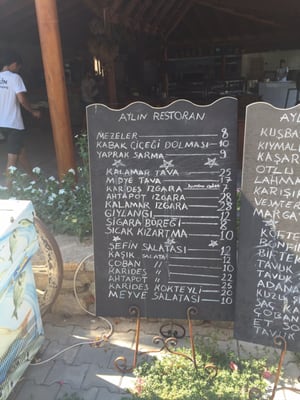 Menu photo 2 Aylin Restaurant Muğla, 48