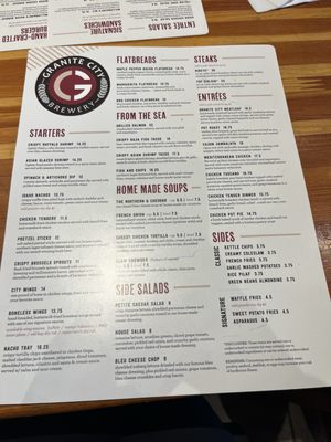 Menu photo 8 Granite City Food & Brewery Eagan, MN