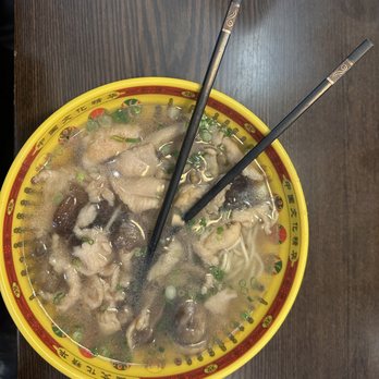 Noodle Man - Chicken and mushroom noodle soup - Noodles Near Me - Virginia Beach, Virginia Noodle Man - Chicken and mushroom noodle soup - Noodles Near Me - Virginia Beach, Virginia