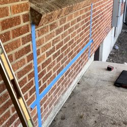 303 Windows - Brick work prep