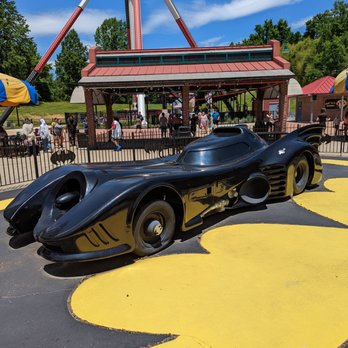 Six Flags America - bat mobile - Amusement Parks Near Me - Bowie, Maryland Six Flags America - bat mobile - Amusement Parks Near Me - Bowie, Maryland