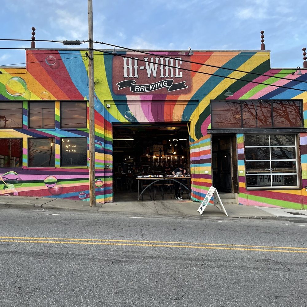 Hi-Wire Brewing - Outside - Breweries Near Me - Asheville, North Carolina Hi-Wire Brewing - Outside - Breweries Near Me - Asheville, North Carolina