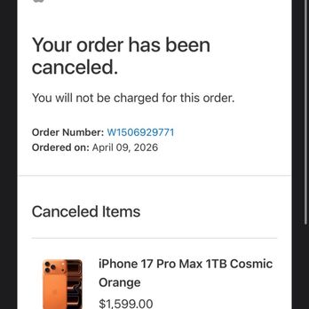 Apple-Oklahoma City - Had to cancel my order that they never even tried to fulfill. - Computers Near Me - Oklahoma City, Oklahoma Apple-Oklahoma City - Had to cancel my order that they never even tried to fulfill. - Computers Near Me - Oklahoma City, Oklahoma